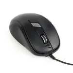 Gembird MUS-6B-01 pelė, skirta abiem rankoms, USB A tipo, optinė, 1600 DPI