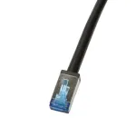 LogiLink CQ7093S Cat.6A S/FTP PVC+PE patch cord 10m black