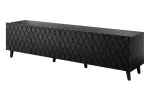 RTV spintelė ASTI 200x42x52 matinė juoda