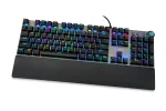 iBox Aurora K-4 klaviatūra, USB, QWERTY, juoda