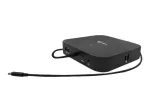 I-TEC USB-C dviejų ekranų prijungimo stotelė