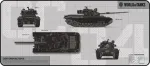 Mousepad DEFENDER WT90 - limited edition WORLD OF TANKS