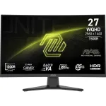 MSI MAG 275CQFDE E18 (68.6 cm (27 inches), black, WQHD, Rapid-VA, Curved, DP, HDMI, 180Hz panel)