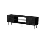 Cama EF LUCCA TV spintelė 180x40x59 juoda