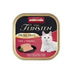 ANIMONDA Vom Feinsten Adult Mildes Men&uuml; Kalakutiena su pomidorais - &scaron;lapias kačių maistas - 100g