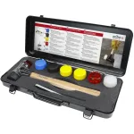Wiha Soft-faced hammer set Safety, 8 pieces (black/wood)