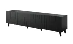 RTV spintelė BARI 200x42x52 matinė juoda
