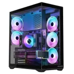 MODECOM Volcano SPACE XL ARGB FULL TOWER 5F Black Korpusai