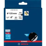 Bosch multi-hole pad 125mm soft M8 + 5/16 - 2608900003 EXPERT RANGE