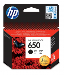HP 650 originali juoda 1 vnt.