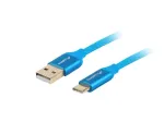 Lanberg CA-USBO-22CU-0010-BL USB kabelis 1 m USB 2.0 USB C USB A mėlynas