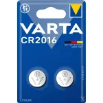 Varta CR2016, coin cell battery, lithium, 3V (6016-101-401)
