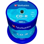 CDR 52x SP 700MB Verbatim DL 100 sztuk