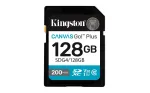 &bdquo;Kingston Technology Canvas Go! Plus&ldquo; 128 GB SDXC &bdquo;Canvas Go Plus Gen4&ldquo; 200 MB/s C10 UHS-I U3 V30 atmintis