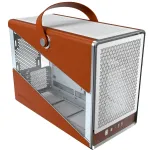 Montech Heritage, tower case (white/brown, tempered glass)