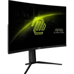 MSI MAG 321CUPDFDE - 31.5 - black, UltraHD/4K, Rapid-VA, Curved, Dual-Mode 160/320 Hz, USB-C, 320Hz panel