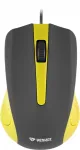 USB wired mouse, 3 buttons, rubberized surface