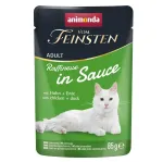 ANIMONDA Vom Feinsten Raffinesse in sauce Chicken with duck - wet cat food - 85g