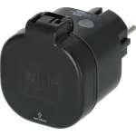 Brennenstuhl Connect WiFi socket WA 3600 XS03 Outdoor (black, voice control, timer, app)