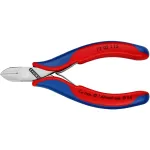 KNIPEX electronics diagonal cutters 77 02 115, cutting pliers (red/blue, length 115mm)