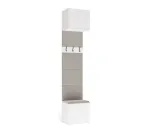 HAGA 1SZ White Coat Rack