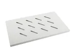 Shelf for 19-inch cabinets 450 mm 1U 500x280 mm, gray