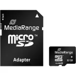 Mediarange 32 GB microSD, memory card (black, Class 10)