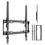 Maclean TV Mount / Bracket, max VESA 400x400, 32-75", up to 45 kg, black, tilt adjustment 0&deg;&ndash;8&deg;, MC-187
