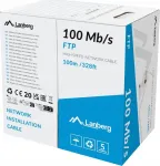 Cable LAN FTP 100MB/S CCA wire 100M grey