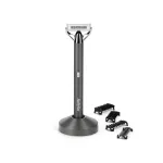 BaByliss Super-X Metal OT996E beard trimmer Battery 5 5 mm Wet & Dry Silver