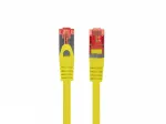Patchcord kat.6 s/ftp lszh cu 0.5m yellow fluke passed