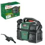 Bosch Powertools bicycle cleaning device Fontus 18V-6 Solo (green/black, without battery and charger, POWER FOR ALL ALLIANCE)