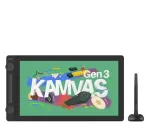 Huion Kamvas 16 NAUJAS Gen.3 grafinis plan&scaron;etinis kompiuteris