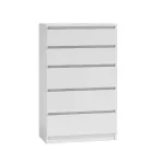 Topeshop M5 BIEL komoda