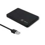 Hard drive adapterUSB2.0 HDD/SSD 2.5" SATA3 blac