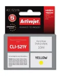 &bdquo;Activejet ACC-521YN&ldquo; ra&scaron;alas (pakeičia &bdquo;Canon CLI-521Y&ldquo;; &bdquo;Supreme&ldquo;; 10 ml; geltonas)