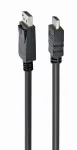 &bdquo;Gembird CC-DP-HDMI-3M&ldquo; &bdquo;DisplayPort&ldquo; į &bdquo;HDMI&ldquo; kabelis (ne dvikryptis), 3 m, juodas