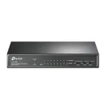 TP-Link 9 prievadų 10/100Mbps stalinis komutatorius su 8 prievadų PoE+