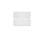 OPENO 60 WHITE Extension Unit &ndash; Modular Wardrobe Shelf, 60 cm, for the Bedroom