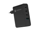 USB Charger Ribera GAN 3xUSBC + USBA 100W