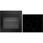Respekta ASET121M5500 Built-in Oven and Hob Set Black