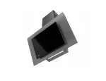 AKPO WK-4 NERO 2.0 60 pilkas/juodas stiklas T300 linijinis LED/valdiklio gaubtas