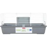 ZOLUX Primo 80 cm - graužikų narvas - baltas ir pilkas