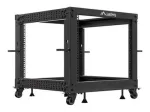 LANBERG atvira lentyna 19 9U 600x600-1100 reguliuojamas