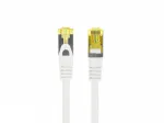 Patchcord cat.6a s/ftp lszh cu 5m white fluke passed