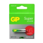 Alkaline batteries LR03 /AAA SUPER 6 pcs