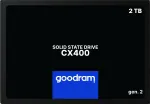 &bdquo;Goodram CX400 SSDPR-CX400-02T-G2&ldquo; 2 TB 2,5 colio &bdquo;Serial ATA III 3D NAND&ldquo;