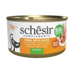 SCHESIR Complements tunas su alaviju drebučiuose - &scaron;lapias kačių ėdalas - 70 g