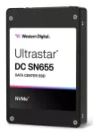 SSD|WESTERN DIGITAL|SSD series Ultrastar DC SN655|3.84TB|PCIe Gen4|NVMe|NAND flash technology TLC|Write speed 2600 MBytes/sec|Read speed 6800 MBytes/sec|Form Factor U.3|MTBF 25000000 hours|0TS2461