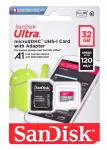 &bdquo;Sandisk SDSQUAR-032G-GN6MN&ldquo; atminties kortelė 32 GB &bdquo;MicroSDHC&ldquo;, 10 klasė, UHS-I